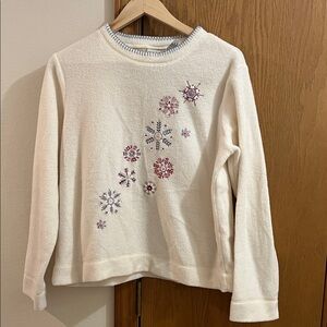 White Stag Christmas Sweater